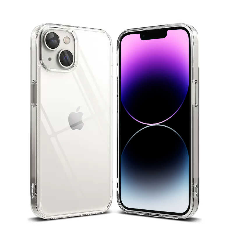 iPhone 14 Plus Kılıf Şeffaf Airbag Tasarımlı Wiwu ZCC-108 Concise Serisi Kılıf Renksiz