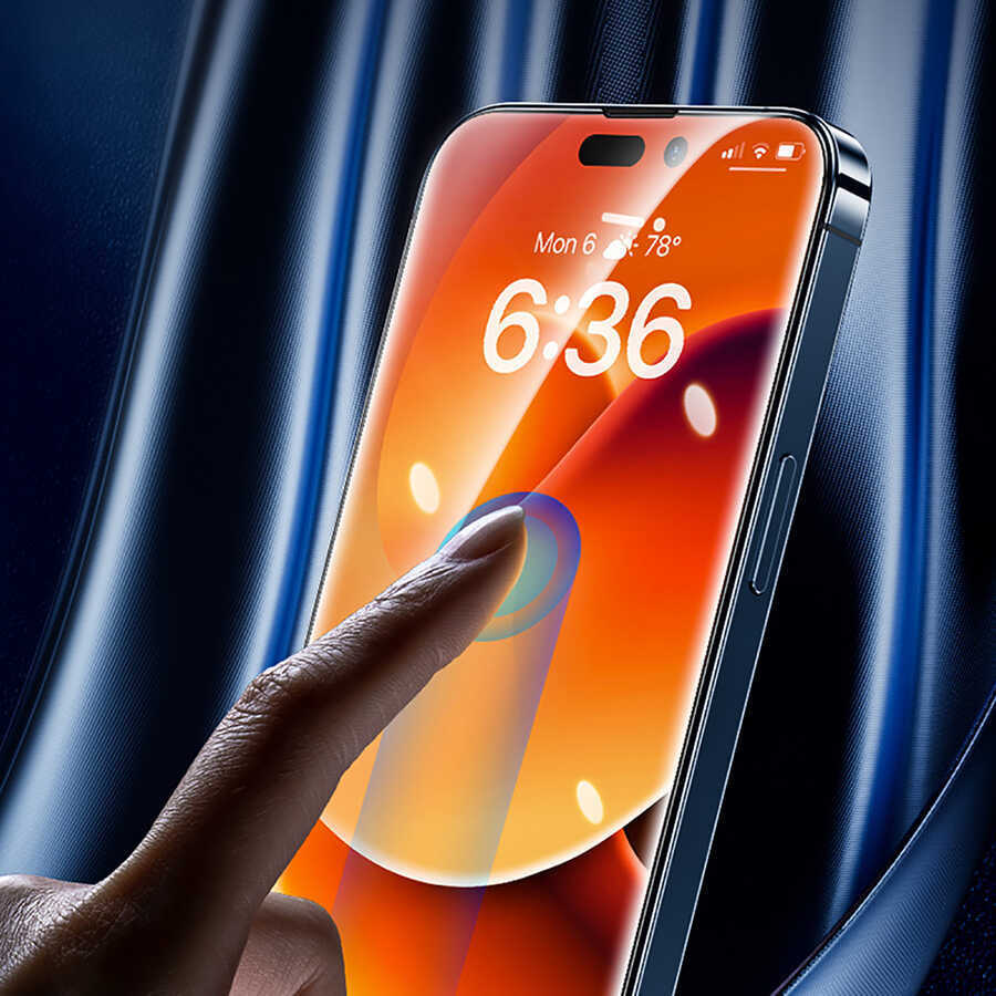iPhone 14 Pro Benks 0.3mm V Pro Ekran Koruyucu Siyah