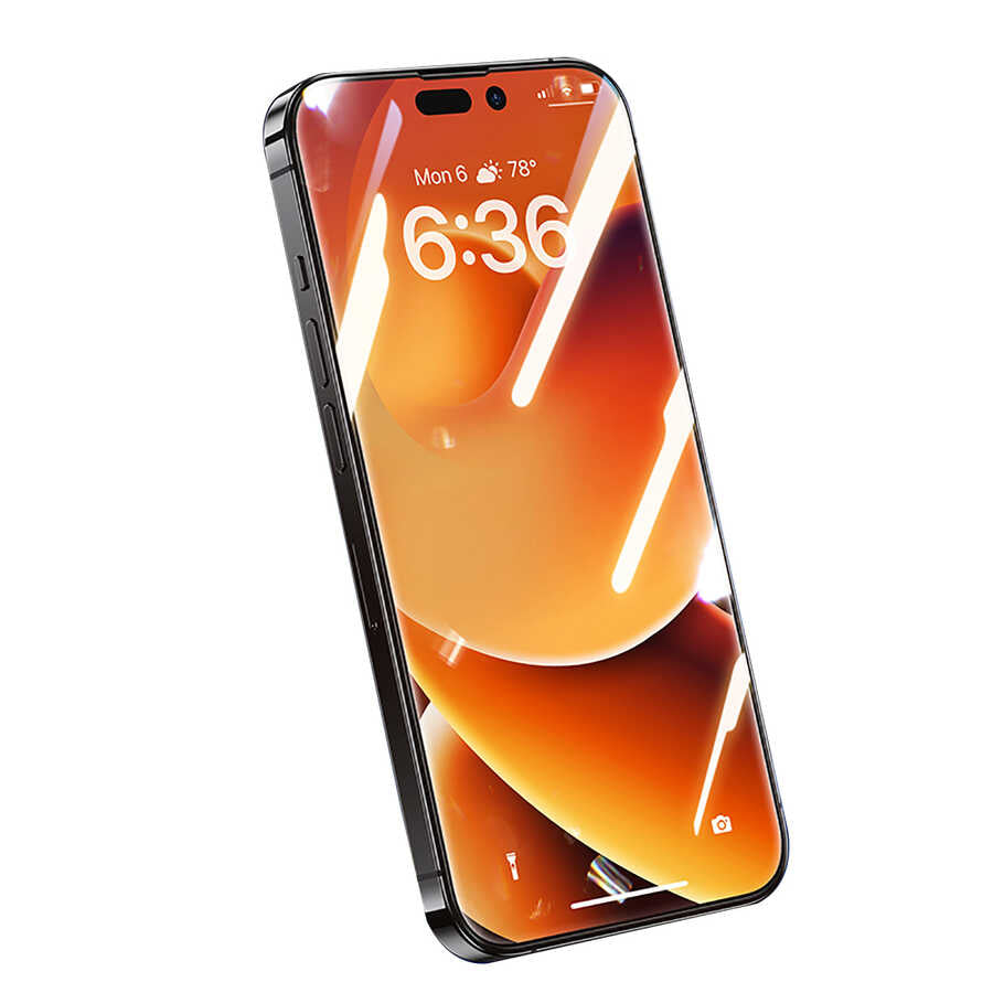 iPhone 14 Pro Benks 0.3mm V Pro Ekran Koruyucu Siyah