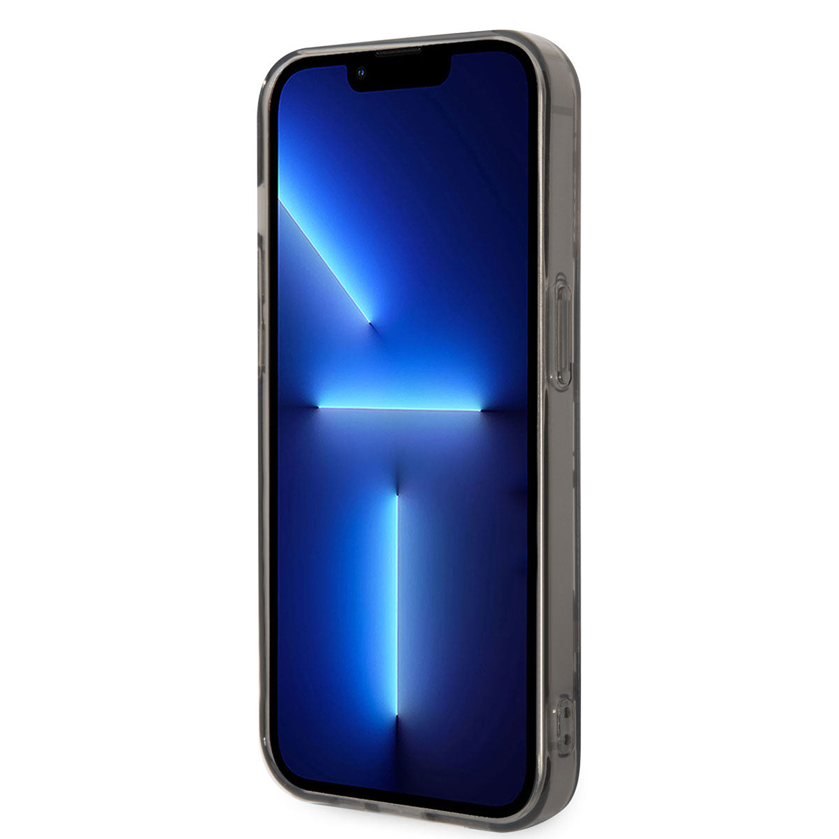 iPhone 14 Pro Kılıf AMG Transparan Grafik Dizayn Kılıf Siyah-Kırmızı