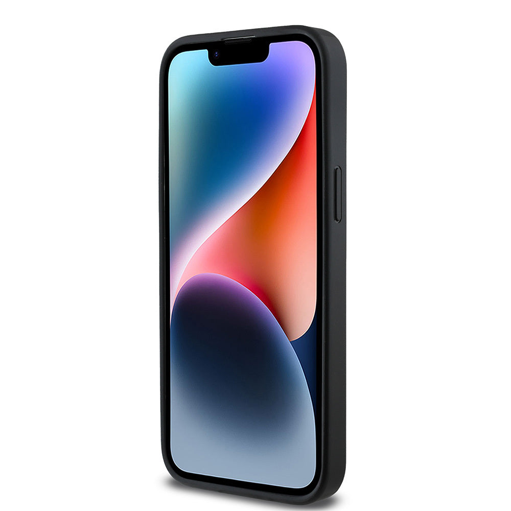 Apple iPhone 14 Pro Kılıf Guess Orjinal Lisanslı Magsafe Şarj Özellikli Small 4G Classic Kapak Pembe