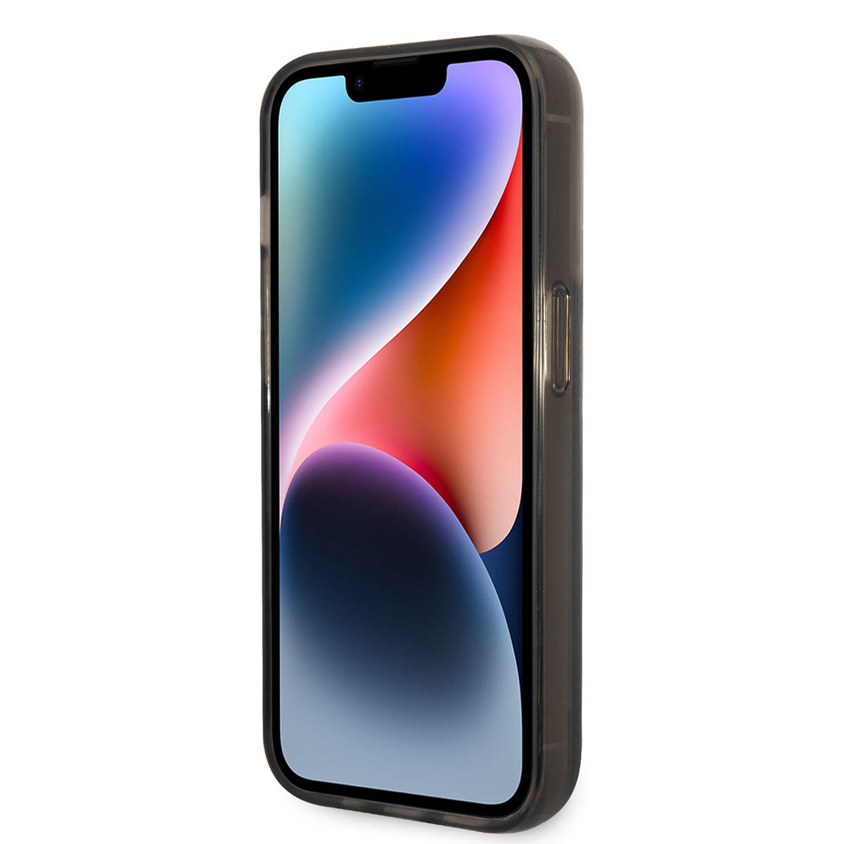 iPhone 14 Pro Kılıf Karl Lagerfeld Sıvılı Simli RSG Dizayn Kılıf Pembe