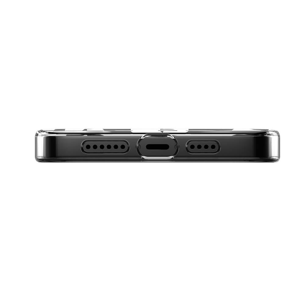 iPhone 14 Pro Kılıf Magsafe Şarj Özellikli Çift IMD Baskılı Lisanslı Switcheasy Artist-M Veil Kılıf Mor