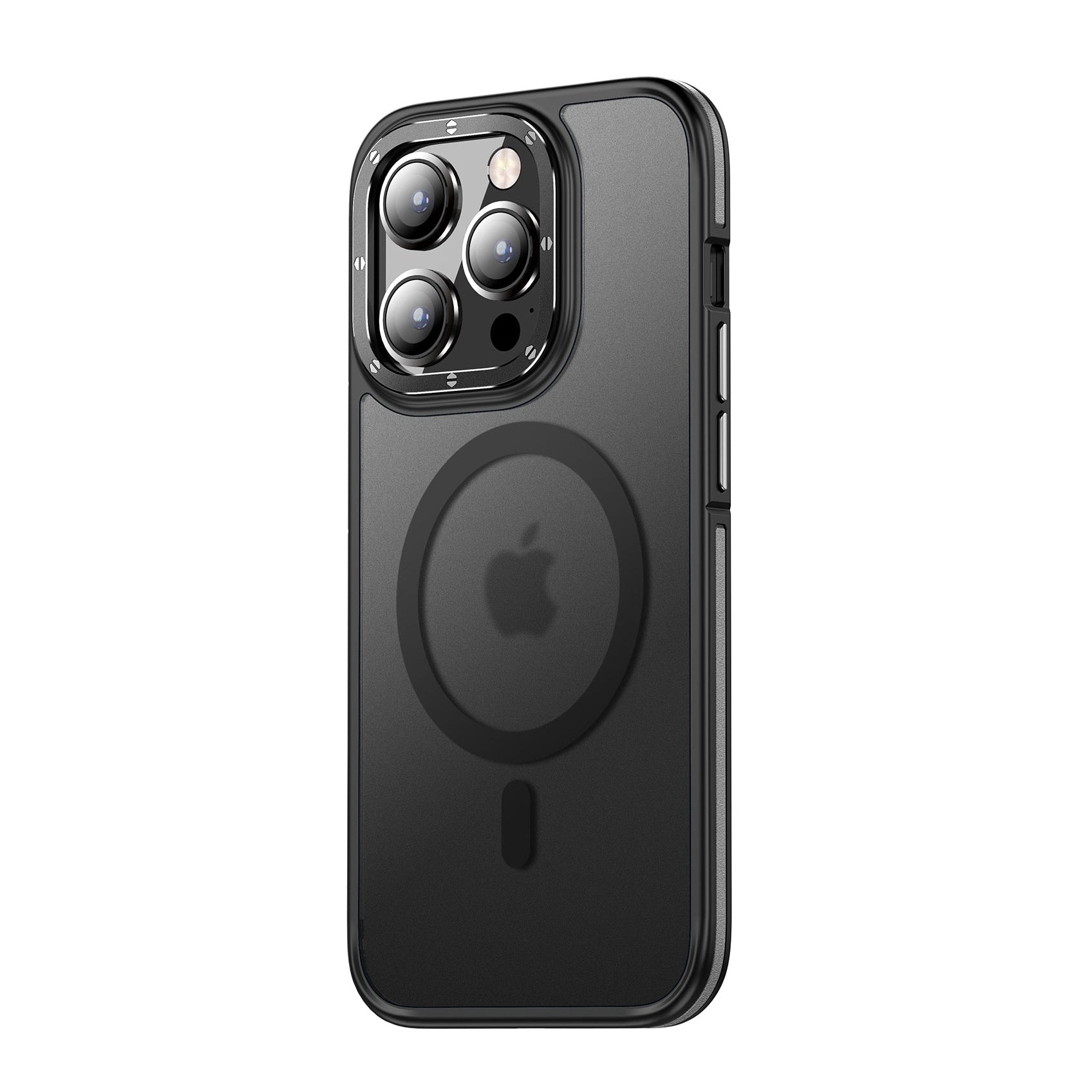 iPhone 14 Pro Kılıf Magsafe Şarj Özellikli Mat Görünümlü Wlons Vevo Kılıf Derin Mor