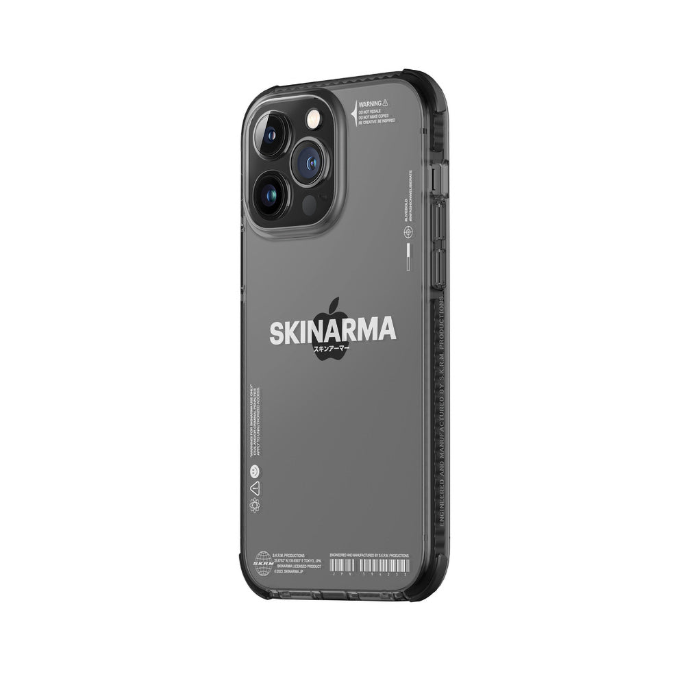 iPhone 14 Pro Kılıf SkinArma Şeffaf Airbag Tasarımlı Iro Kılıf Mor