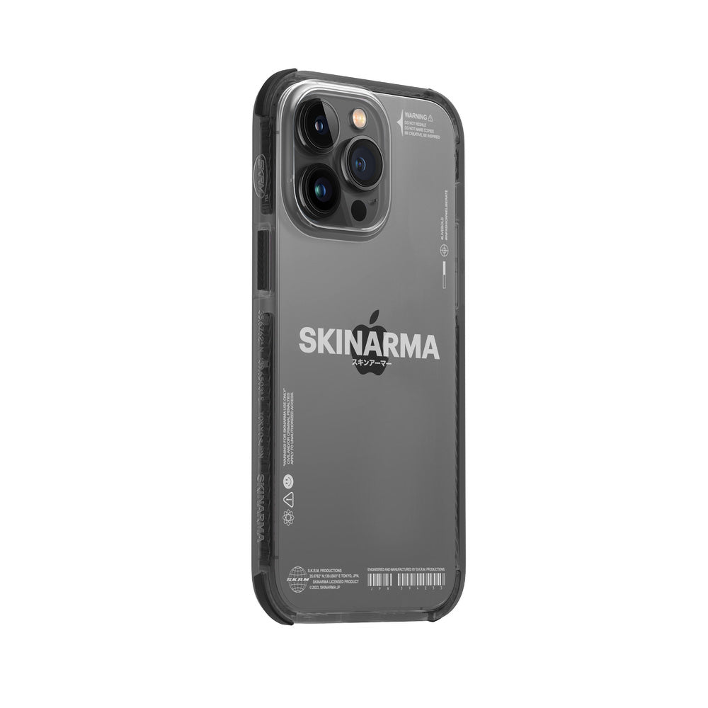 iPhone 14 Pro Kılıf SkinArma Şeffaf Airbag Tasarımlı Iro Kılıf Mor