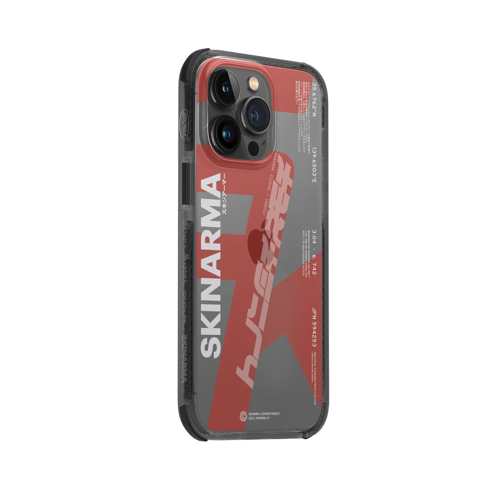 iPhone 14 Pro Kılıf SkinArma Şeffaf Airbag Tasarımlı Raku Kılıf Mor
