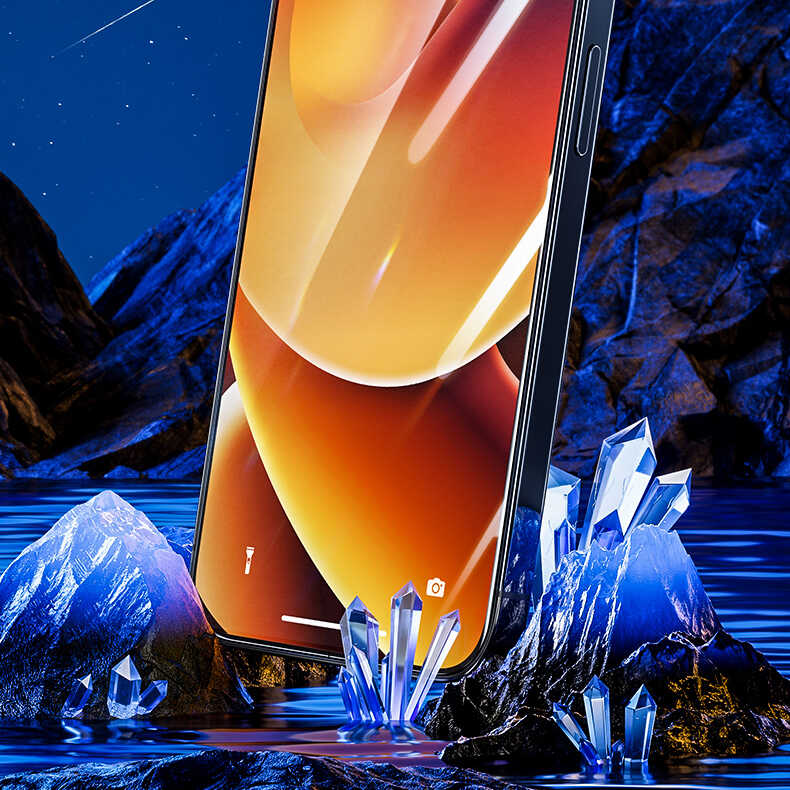 iPhone 14 Pro Max Benks 0.3mm V Pro Ekran Koruyucu Siyah