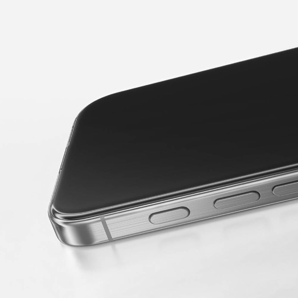 iPhone 14 Pro Max Benks Glass Warrior HD 0.3mm Cam Ekran Koruyucu + Kolay Uygulama Aparatlı Siyah