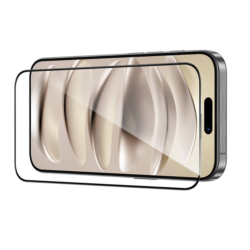 iPhone 14 Pro Max Benks Glass Warrior HD 0.3mm Cam Ekran Koruyucu + Kolay Uygulama Aparatlı Siyah