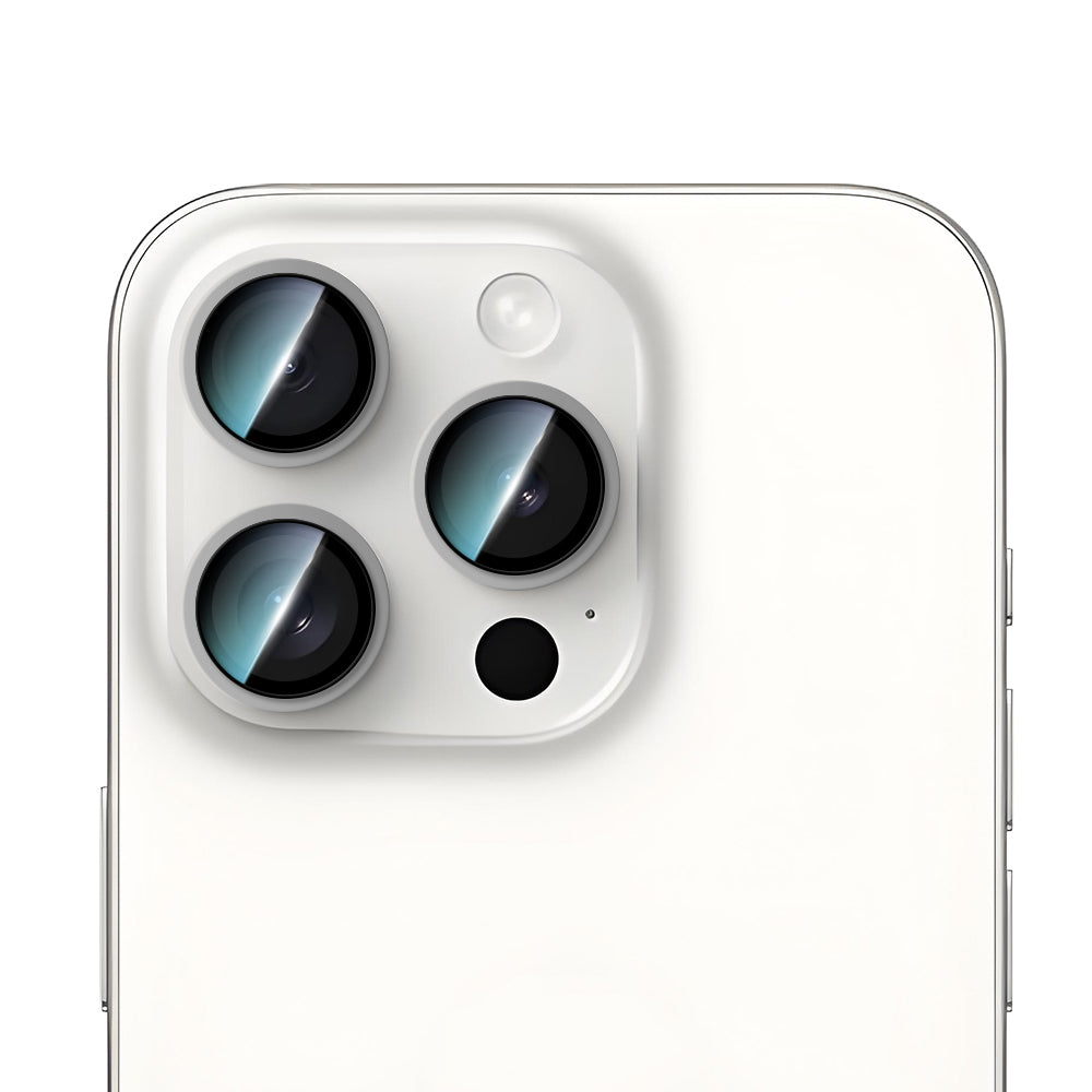 Apple iPhone 14 Pro Max CaseWorld Alloy Serisi Oleofobik Anti Reflective Kamera Lens Koruyucu Siyah