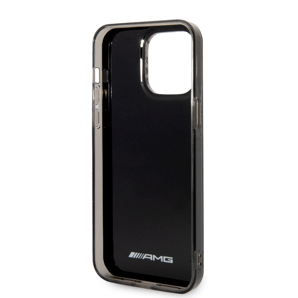 iPhone 14 Pro Max Kılıf AMG Frosted Buzlu PC Karbon Dizayn Kılıf Siyah