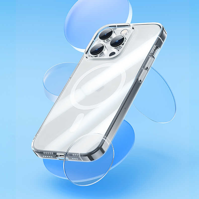 iPhone 14 Pro Max Kılıf Benks Crystal Series Clear Kılıf Ekran Koruyucu Hediyeli Renksiz