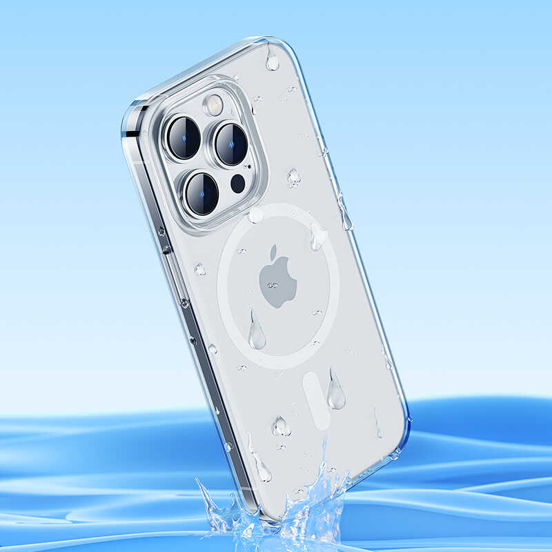 iPhone 14 Pro Max Kılıf Benks Crystal Series Clear Kılıf Ekran Koruyucu Hediyeli Renksiz