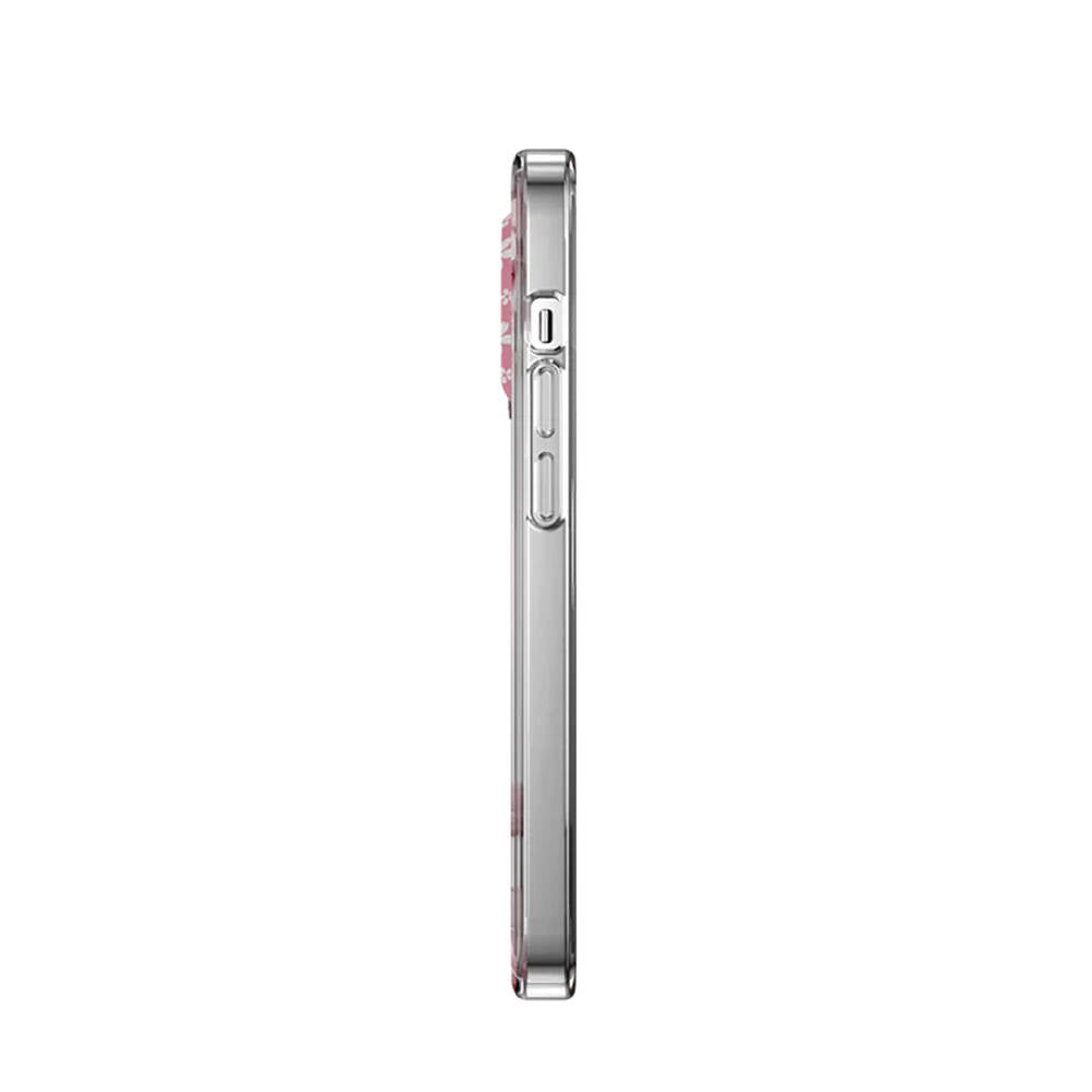 iPhone 14 Pro Max Kılıf Çift IMD Baskılı Lisanslı Switcheasy Artist Sakura Kılıf Pembe