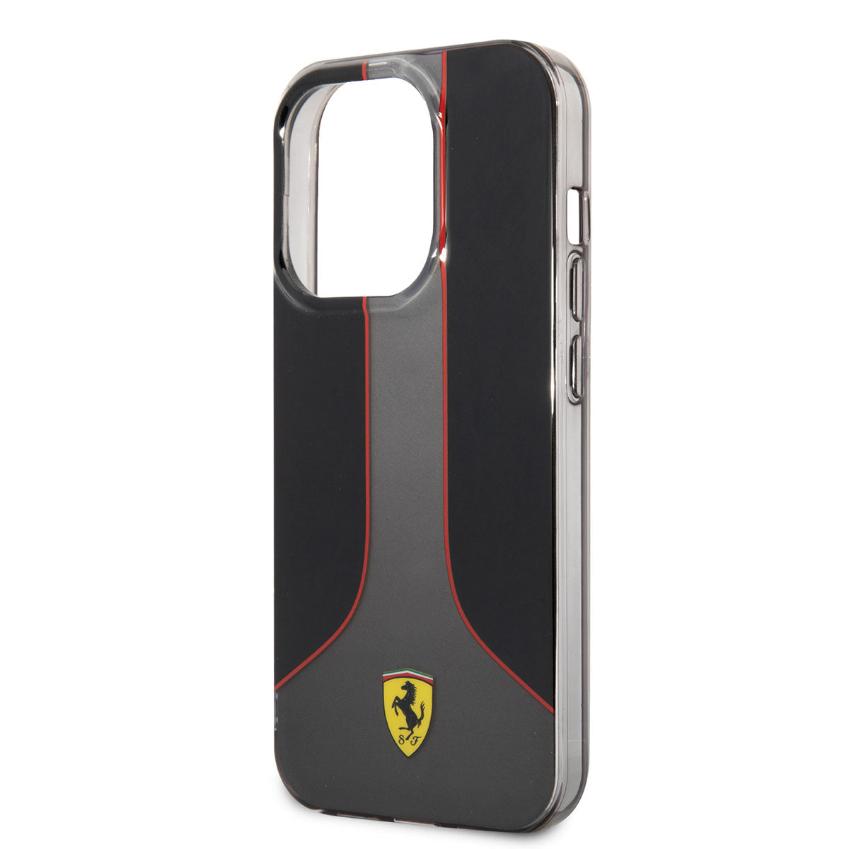 iPhone 14 Pro Max Kılıf Ferrari Gradient Baskılı Dizayn Kılıf Siyah