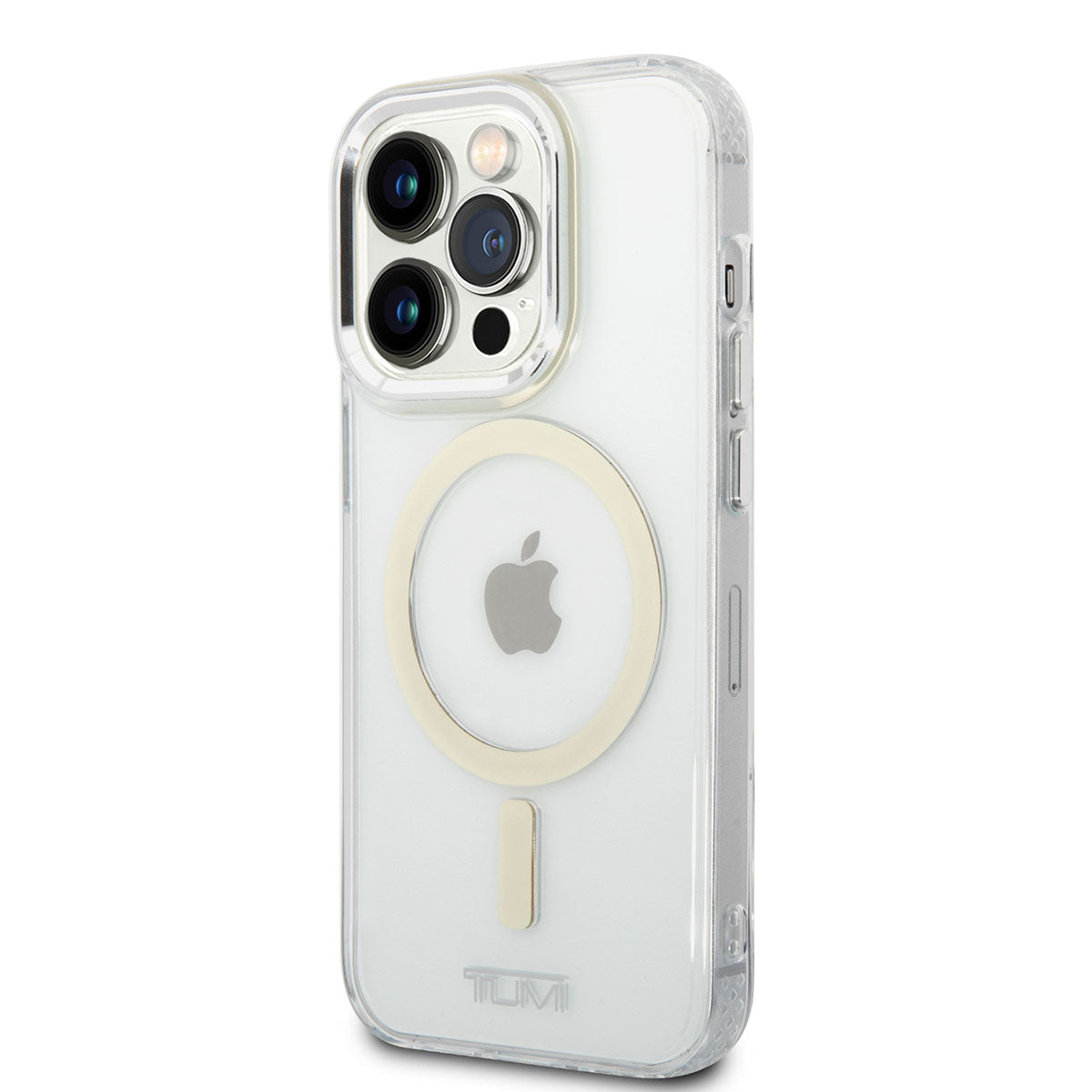 iPhone 14 Pro Max Kılıf TUMI Magsafe Şarj Özellikli Airbag Tasarımlı Kılıf Renksiz