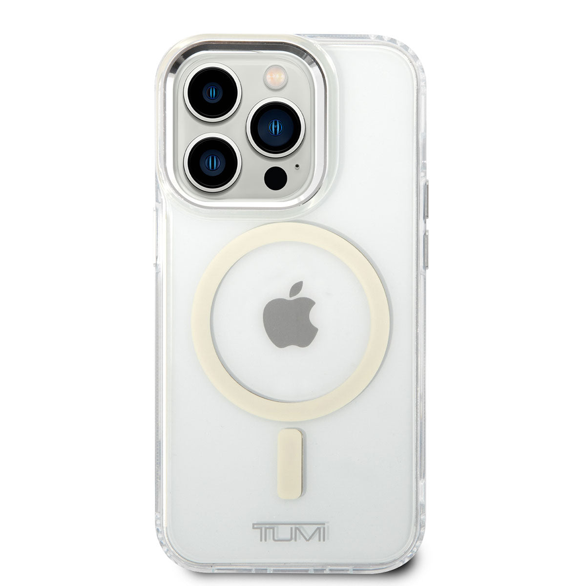 iPhone 14 Pro Max Kılıf TUMI Magsafe Şarj Özellikli Airbag Tasarımlı Kılıf Renksiz