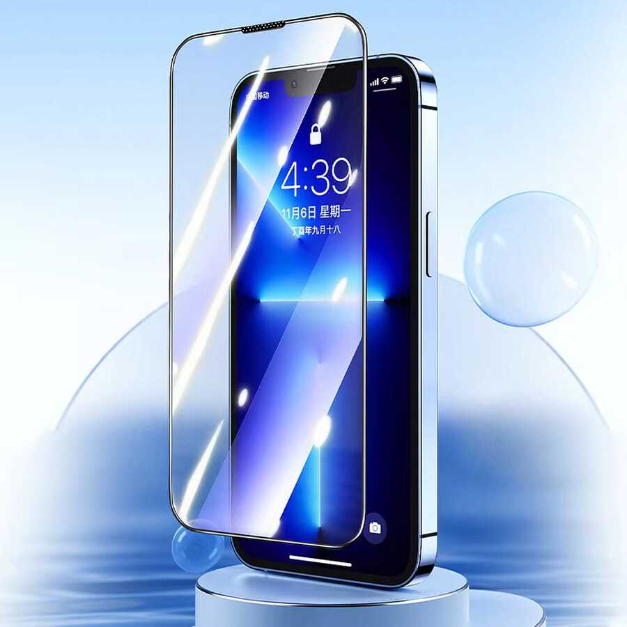iPhone 14 Pro Wiwu iVista Super Hardness Ekran Koruyucu Siyah