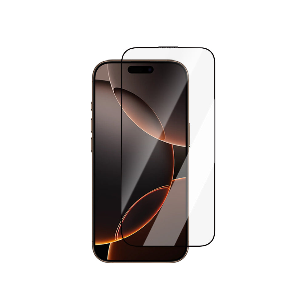 Apple iPhone 15 CaseWorld Ultra-Thin Serisi TMQ HD 0.15mm Schott Cam Temperli Ekran Koruyucu Şeffaf