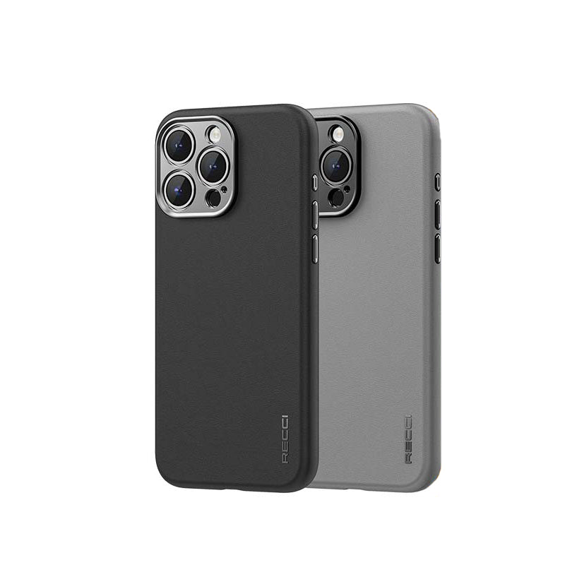 iPhone 15 Pro Kılıf Recci Magsafe Şarj Özellikli Kamera Korumalı Explore Serisi Kılıf Gri