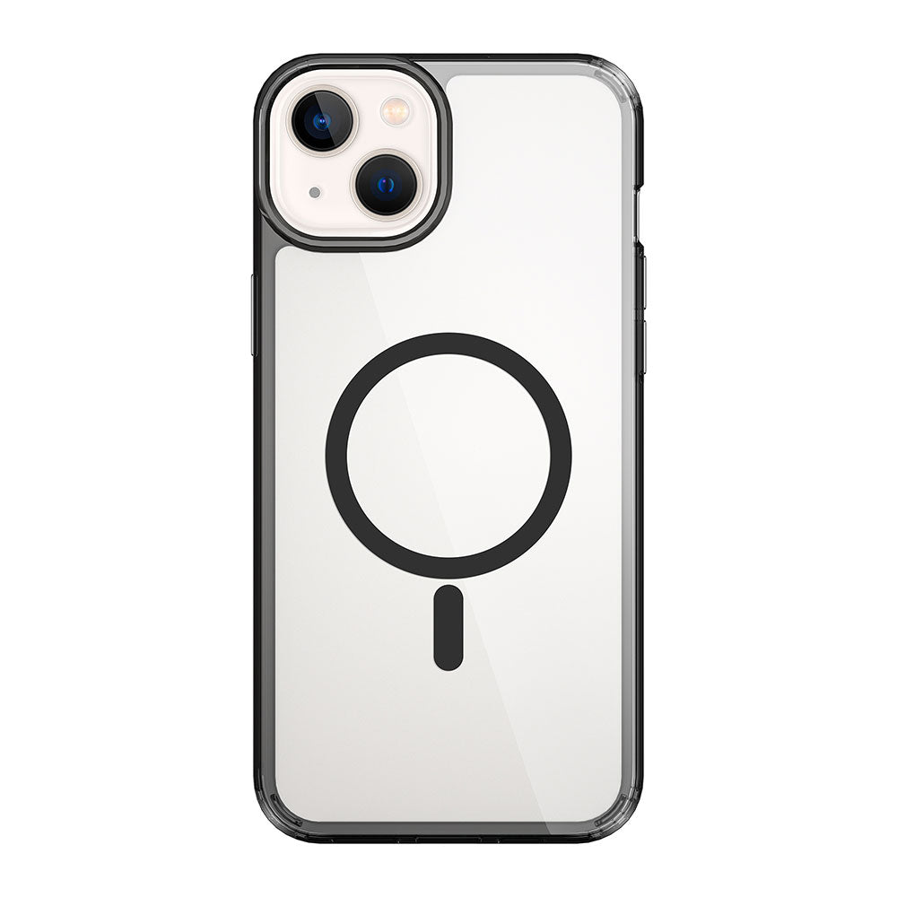 iPhone 15 Kılıf Wiwu MCC-101 Magnetic Crystal Sert PC Kılıf Renksiz