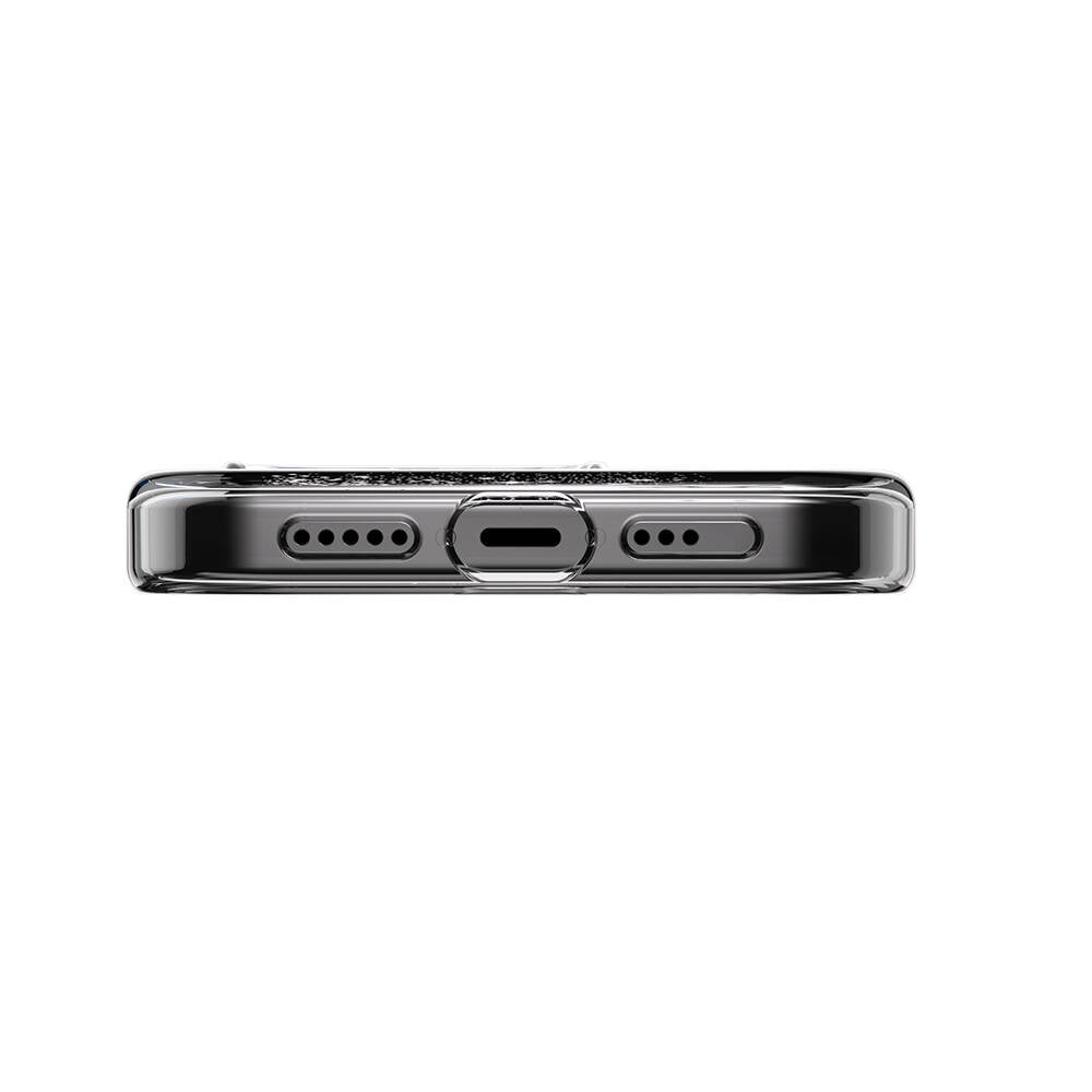 iPhone 15 Pro Kılıf Çift Katmanlı IMD Baskılı Bumper Lisanslı Switcheasy Cosmos Nebula Kılıf Renksiz