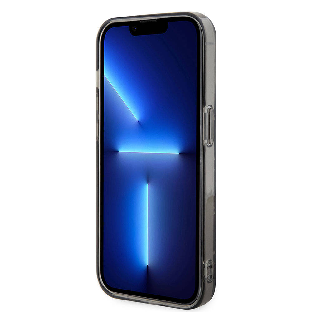 iPhone 15 Pro Kılıf Karl Lagerfeld IML İkonik Monogram Orjinal Lisanslı Kılıf Renksiz