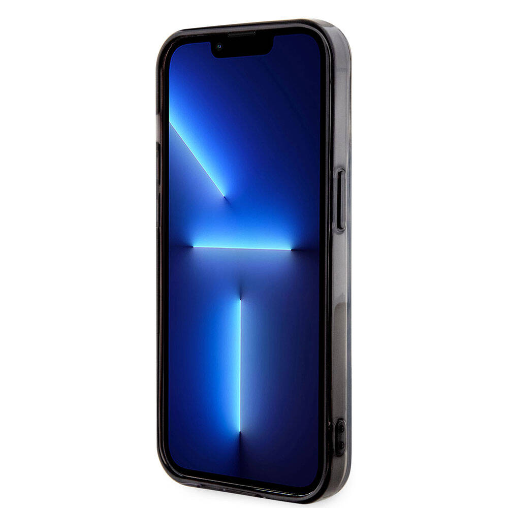 iPhone 15 Pro Kılıf Karl Lagerfeld Magsafe Şarj Özellikli IML Karl Orjinal Lisanslı Kılıf Renksiz