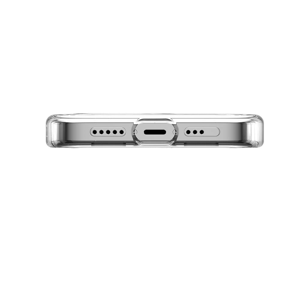 iPhone 15 Pro Kılıf Magsafe Şarj Özellikli Çizim Desenli Şok Önleyicili Şeffaf Lisanslı Switcheasy City-M Taipei Kılıf Renksiz