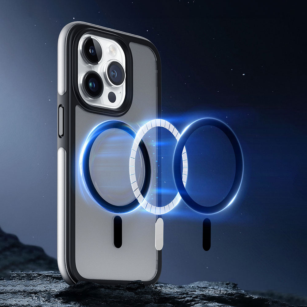 iPhone 15 Pro Kılıf Wiwu ZKK-012 Magsafe Şarj Özellikli Air Cushion Kılıf Yeşil