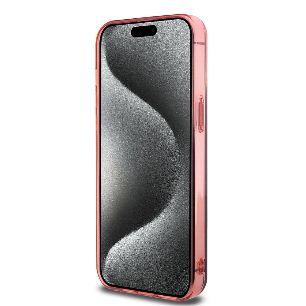 iPhone 15 Pro Max Kılıf AMG Orjinal Lisanslı Çift Katmanlı Şeffaf Büyük Logo Kılıf Siyah