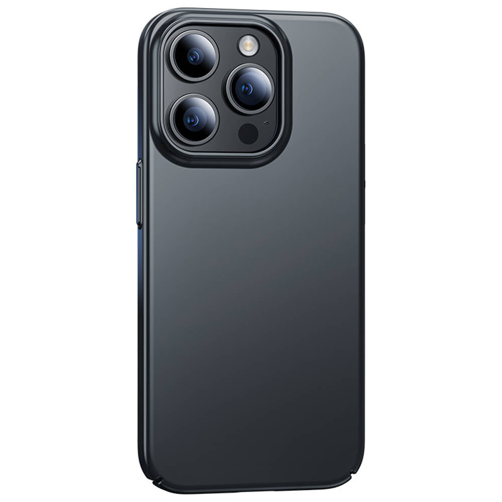 iPhone 15 Pro Max Kılıf Benks Ultra İnce PC Kılıf Siyah