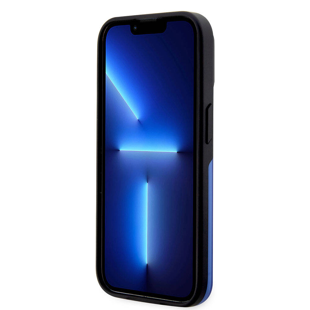 iPhone 15 Pro Max Kılıf BMW Orjinal Lisanslı Magsafe Şarj Özellikli IML Baskı Logolu Buzlu Mat Kılıf Siyah