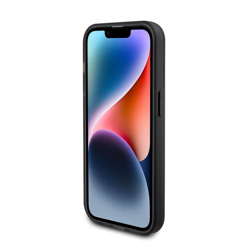 iPhone 15 Pro Max Kılıf Ferrari Magsafe Şarj Özellikli Standlı Buzlu Yüzey Dizayn Kılıf Kırmızı