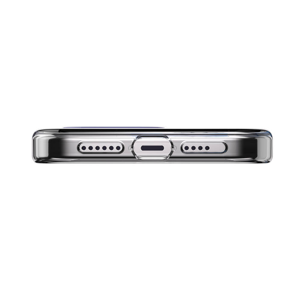 iPhone 15 Pro Max Kılıf Magsafe Şarj Özellikli Çift IMD Baskılı Lisanslı Switcheasy Artist-M Veil Kılıf Mor