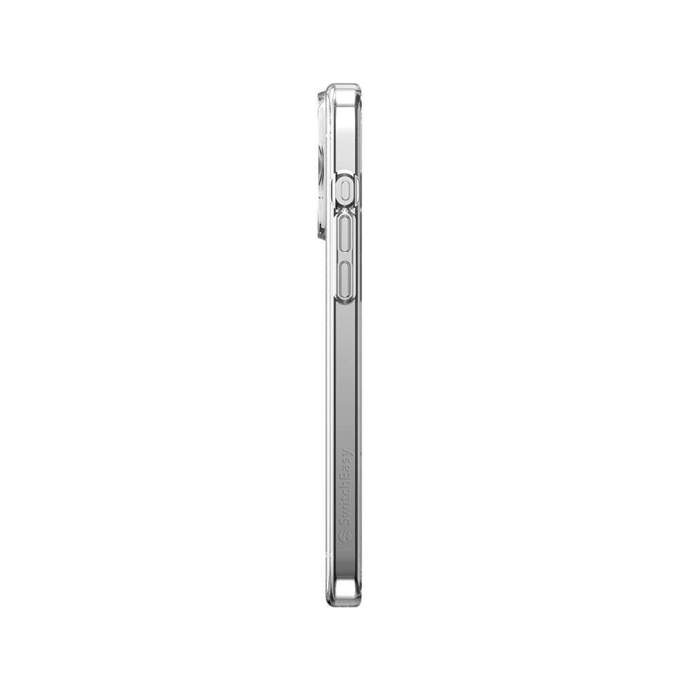 iPhone 15 Pro Max Kılıf Magsafe Şarj Özellikli Çizim Desenli Şok Önleyicili Şeffaf Lisanslı Switcheasy City-M Paris Kılıf Renksiz
