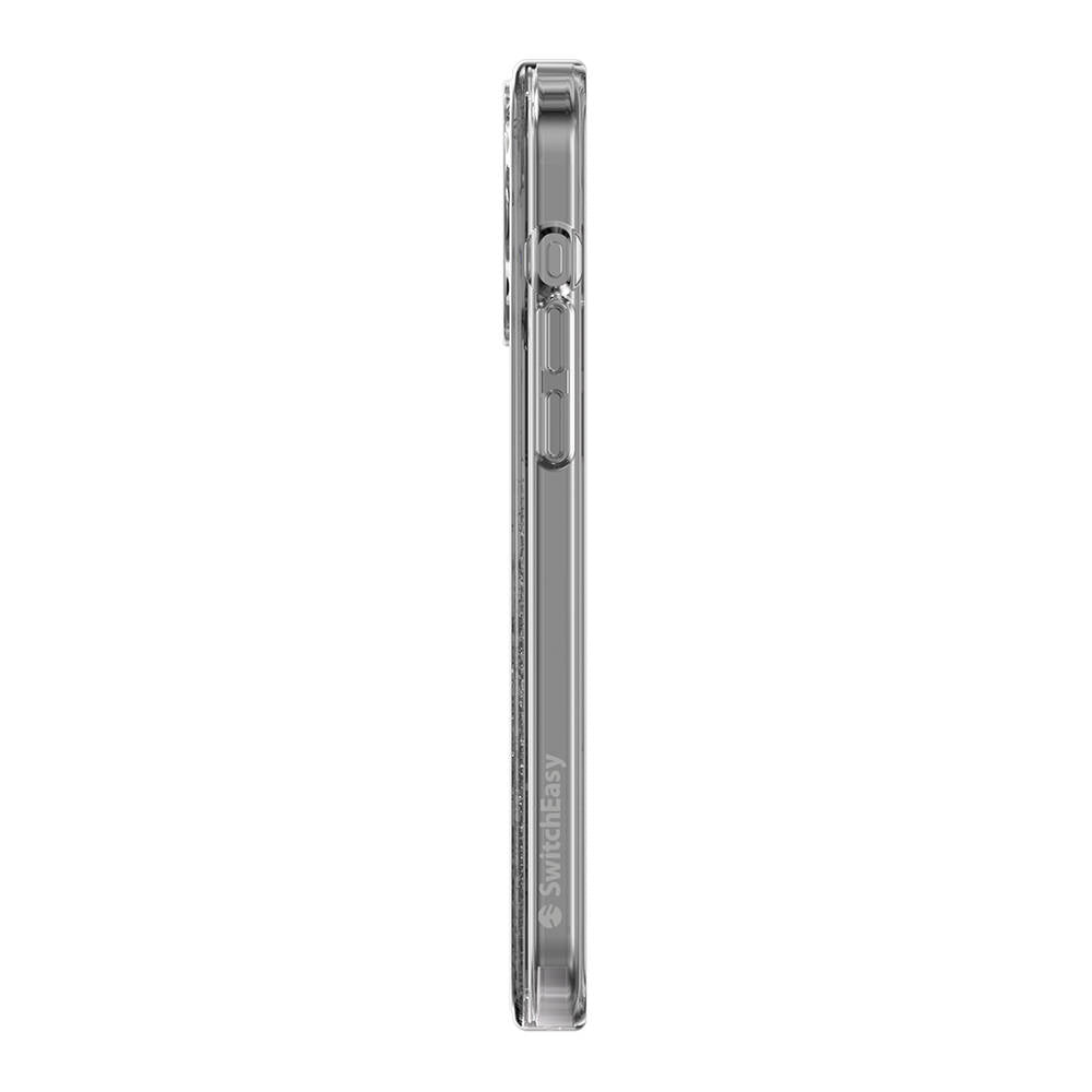 iPhone 15 Pro Max Kılıf Magsafe Şarj Özellikli Parlayan Simli Şeffaf Lisanslı Switcheasy Starfield-M Kılıf Renksiz