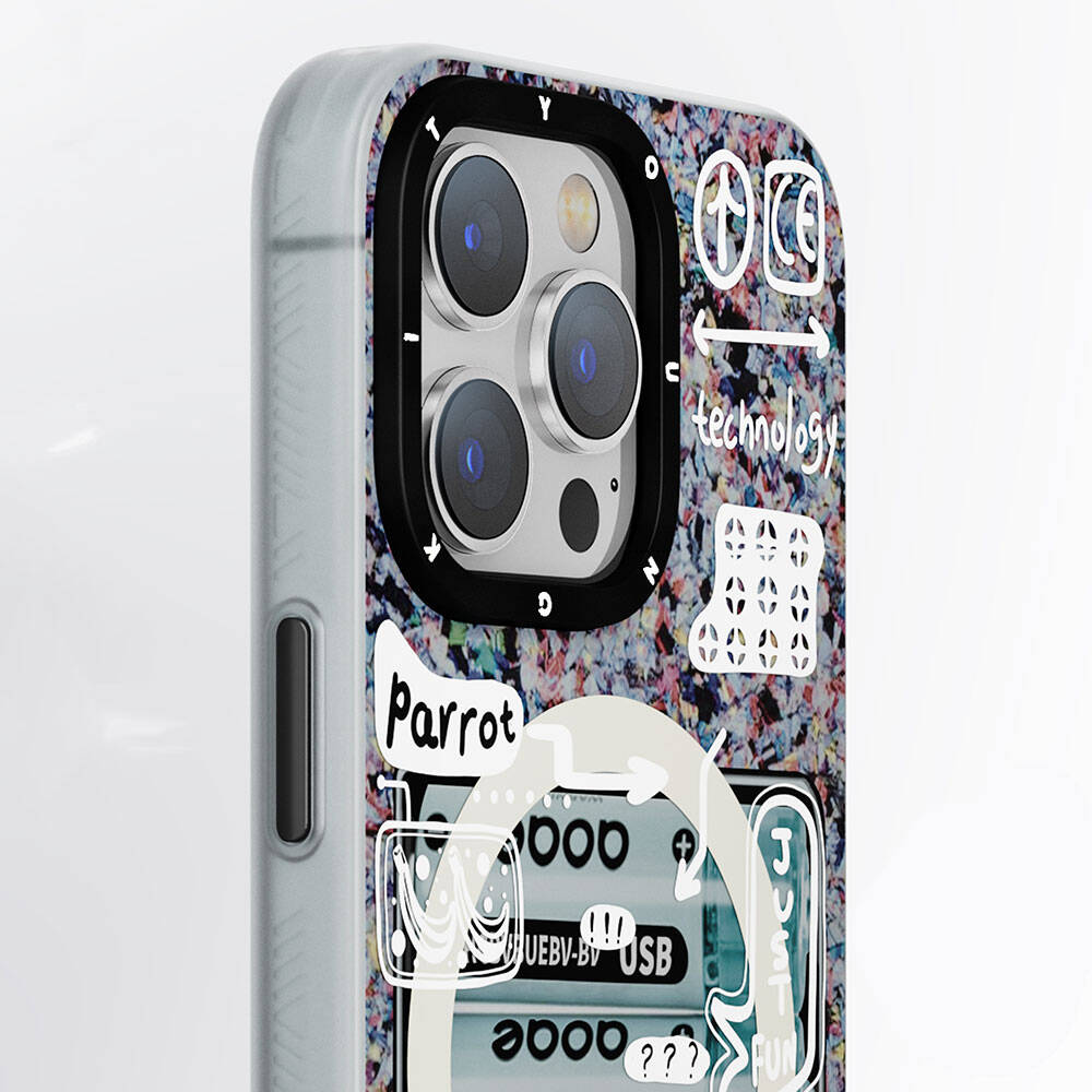 iPhone 15 Pro Max Kılıf Magsafe Şarj Özellikli Youngkit Dark Matter Serisi Kılıf Turkuaz