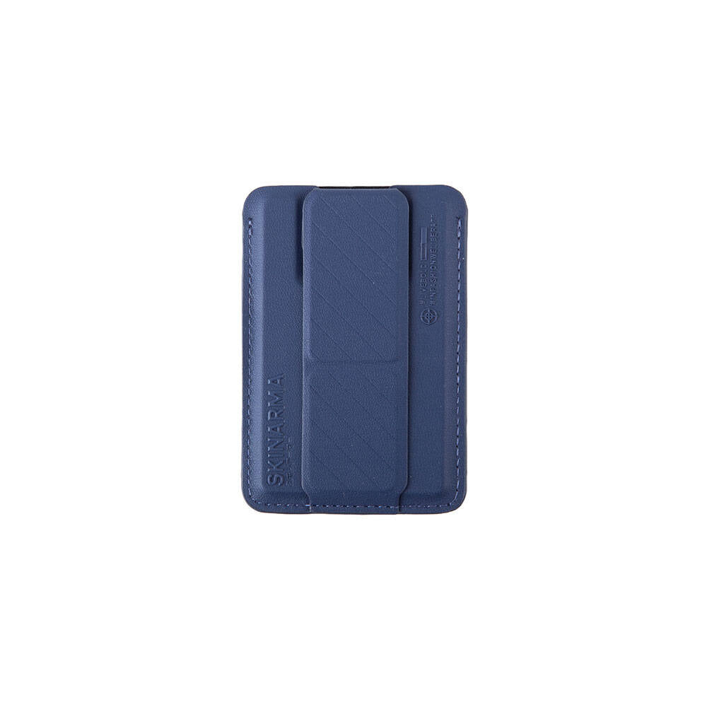 iPhone 15 Pro Max Kılıf SkinArma Şeffaf Magsafe Şarj Özellikli Kado Kartlıklı Saido Kılıf Siyah