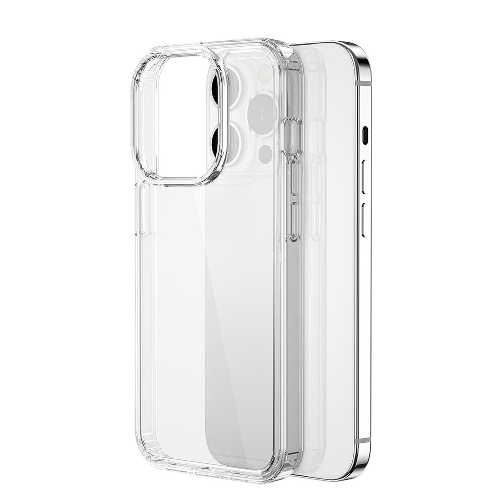 iPhone 15 Pro Max Kılıf Wiwu MCC-101 Magnetic Crystal Sert PC Kılıf Siyah