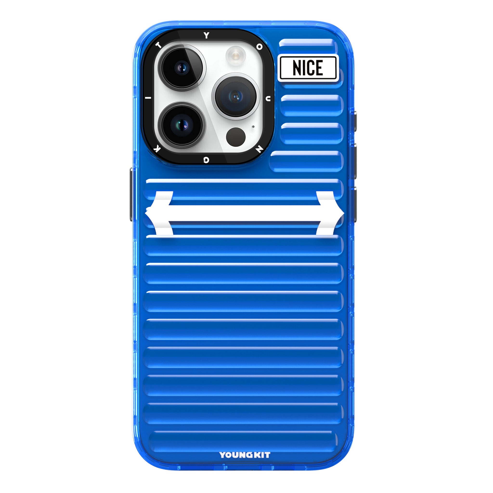 iPhone 15 Pro Max Kılıf YoungKit Luggage FireFly Serisi Kılıf Yeşil
