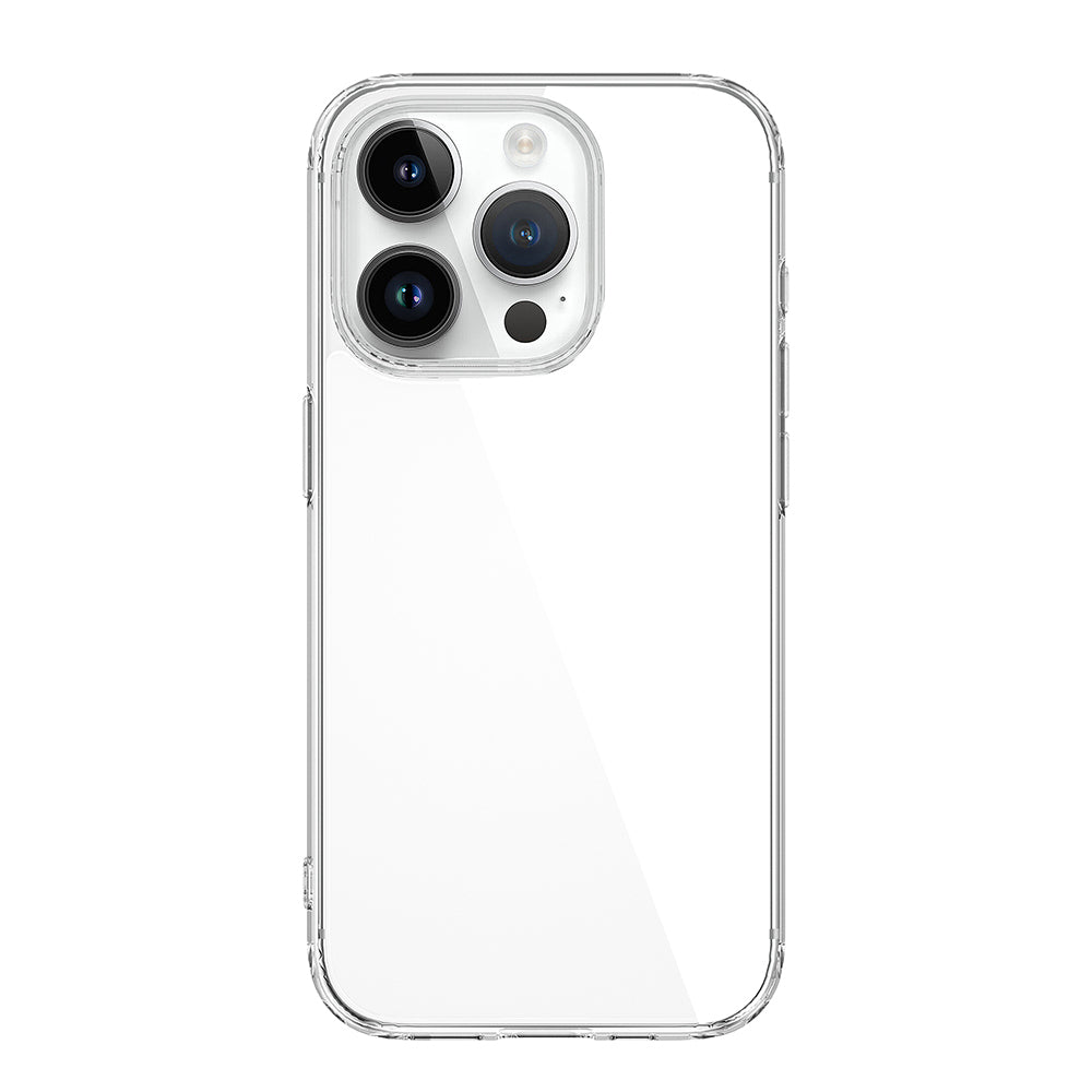 Apple iPhone 15 Pro Wiwu Wi-IP001 Kılıf Ekran Koruyucu Kamera Lensi 3in1 Koruma Seti Şeffaf