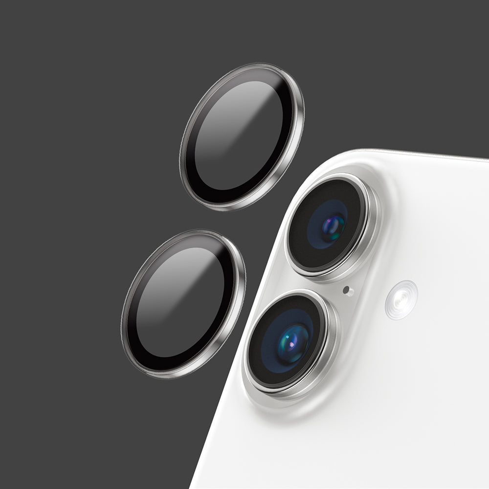 Apple iPhone 16 Amazingthing HD Safir Kamera Lens Koruyucu Şeffaf