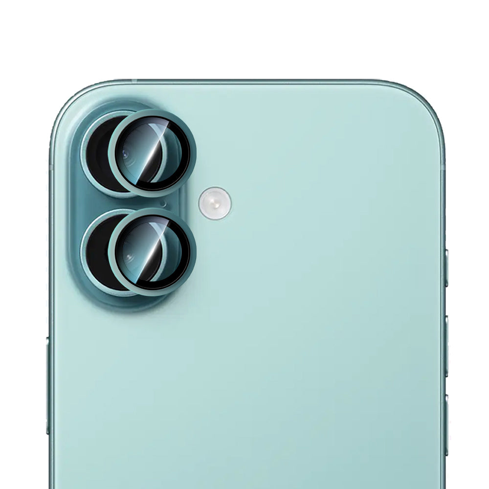 Apple iPhone 16 CaseWorld Alloy Two-Color Serisi Lens Koruyucu Pembe
