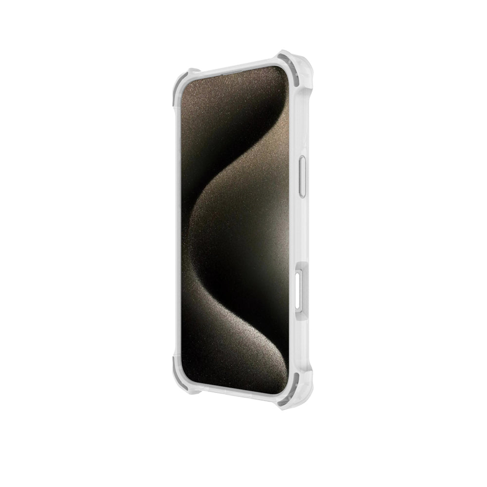 iPhone 16 Kılıf Magsafe Şarj Özellikli Raptic Dual Serisi Şeffaf Standlı Kılıf Şeffaf