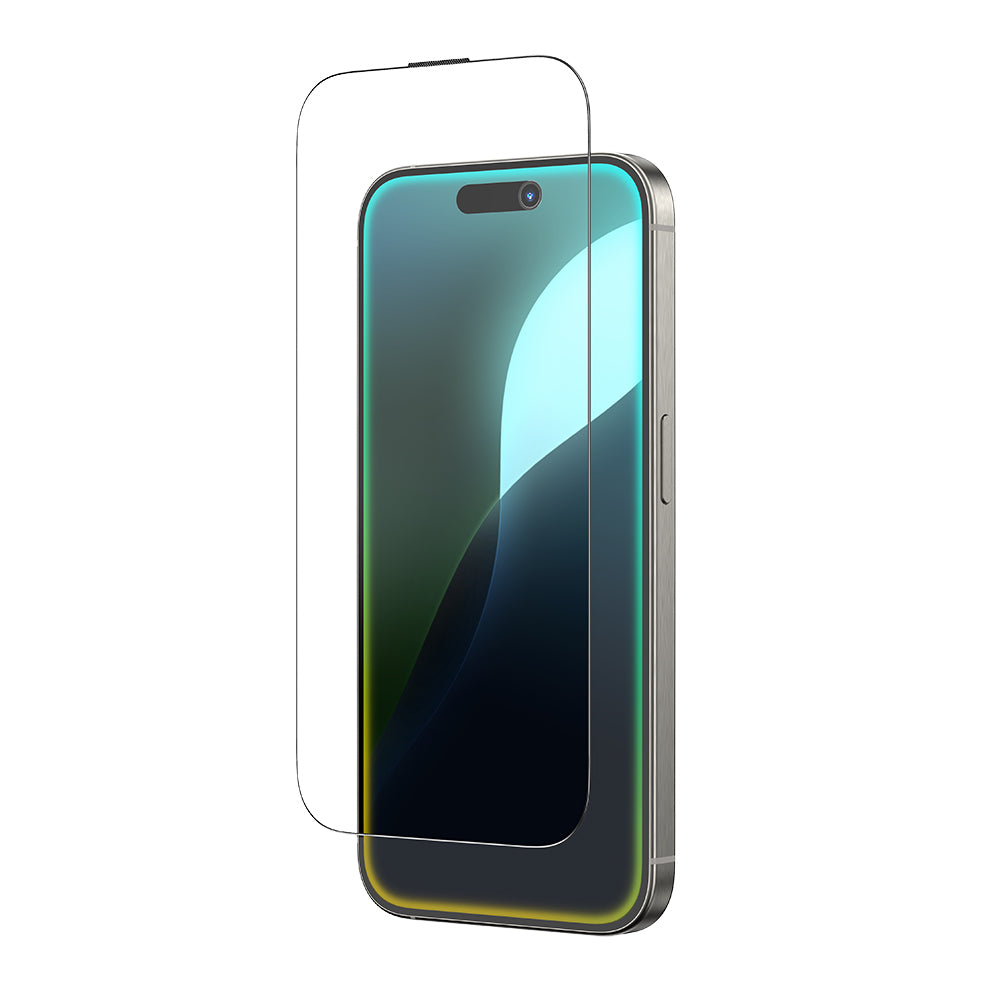 Apple iPhone 16 Plus Amazingthing Titan Mat Parmak İzi Bırakmayan Temperli Cam Ekran Koruyucu Siyah