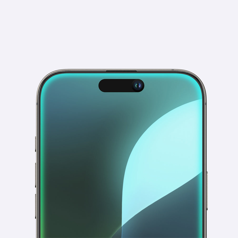 Apple iPhone 16 Plus Amazingthing Titan Mat Parmak İzi Bırakmayan Temperli Cam Ekran Koruyucu Siyah