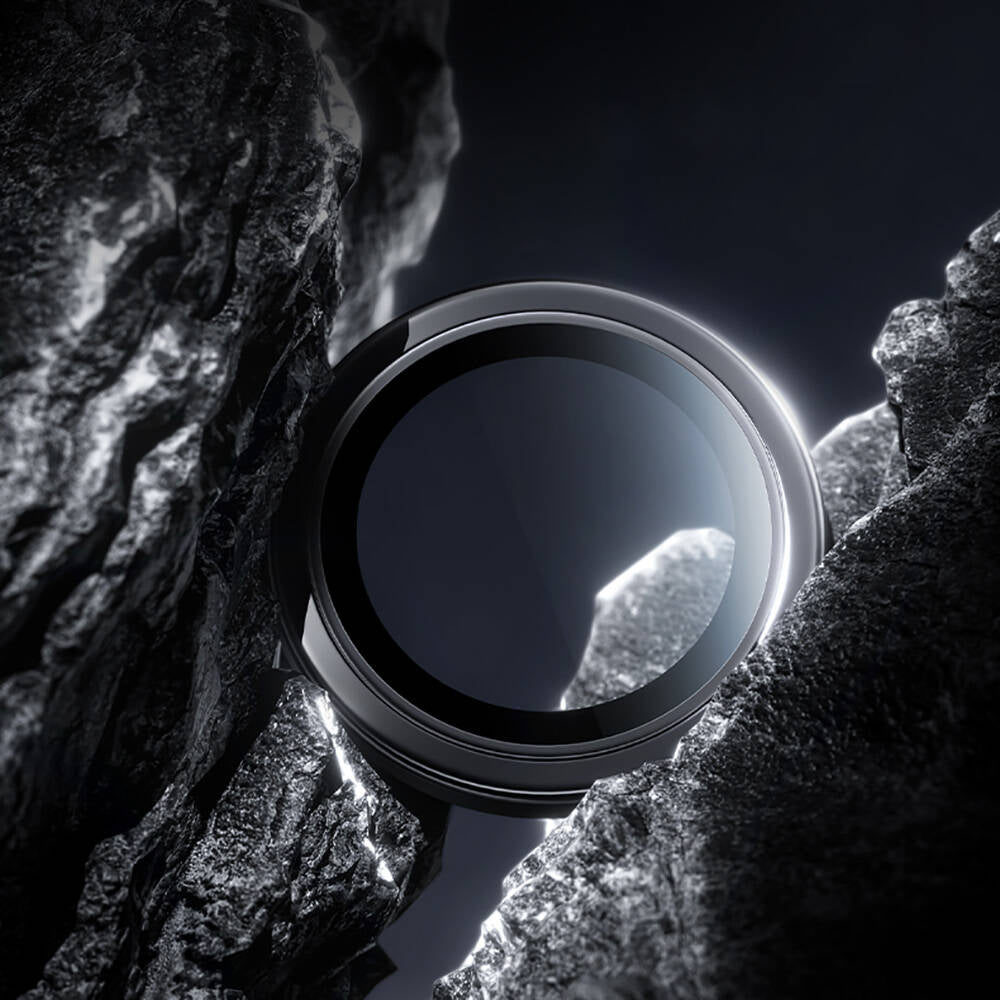 iPhone 16 Plus Benks Parlama Önleyici Glass Warrior Metal Kamera Lens Koruyucu Gümüş