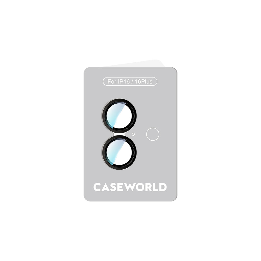 Apple iPhone 16 Plus CaseWorld Alloy Serisi Oleofobik Anti Reflective Kamera Lens Koruyucu Yeşil